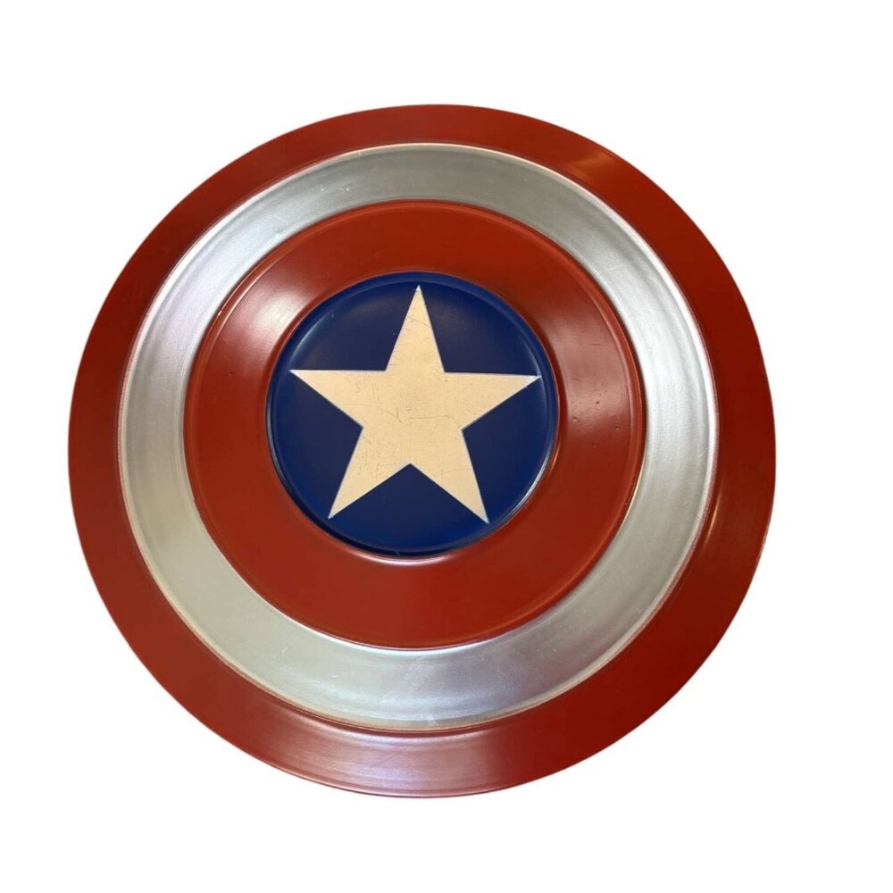 BT Captain America 18.5" Shield Full Metal Handheld Movie Edition Prop Decor